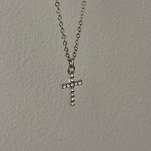 Multiple Layer Cross Necklace